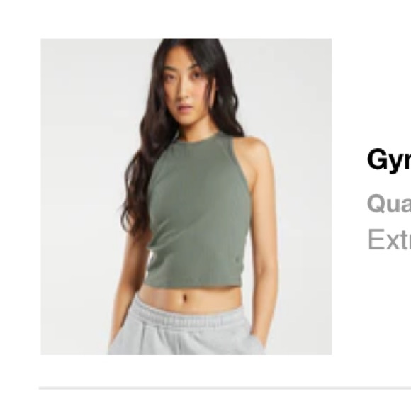 Gymshark Cotton Rib Tank - Picture 2 of 5